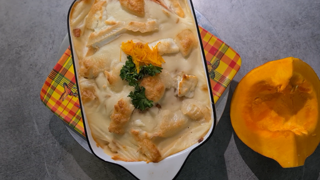 Gratin De Potimarron, recette d'automne Belisa Taweer