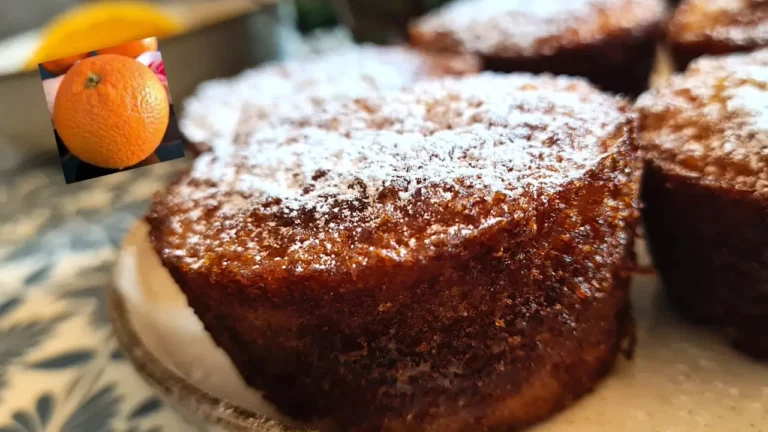 Moelleux à l'orange belisa taweer