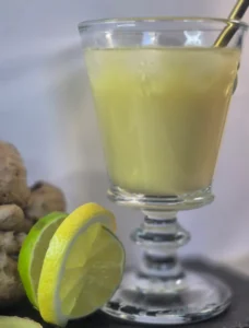 Jus de gingembre citron, cure de jus, jus detox belisataweer (1)