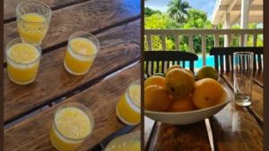 Jus d'orange jus du matin jus detox belisa taweer