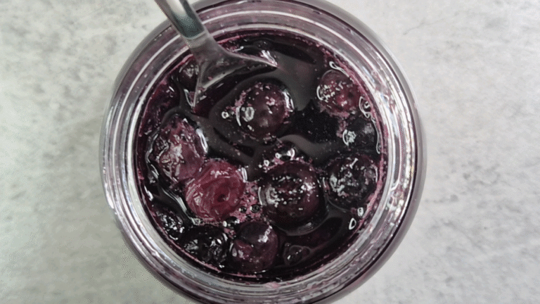 Confiture de myrtille, myrtilles, belisataweer