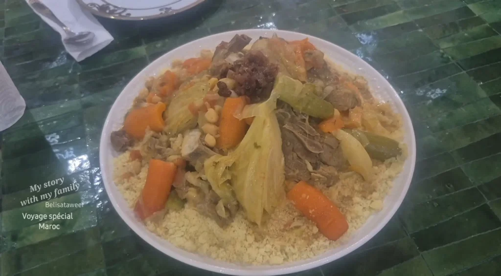 Couscous Maison du Maroc Voyage en cuisine Belisataweer