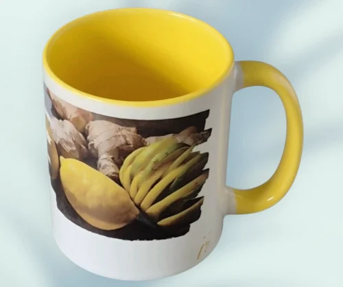 Mug jaune belisataweer